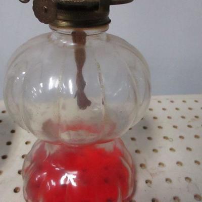 Lot 186 - Hurricane Lamps