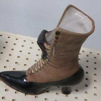 Lot 187 - Ceramic Vintage Style Boots 