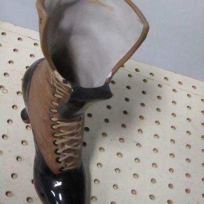 Lot 187 - Ceramic Vintage Style Boots 