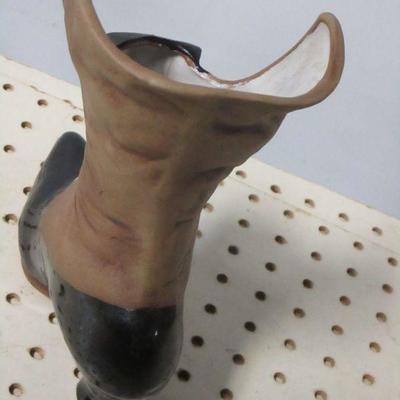 Lot 187 - Ceramic Vintage Style Boots 