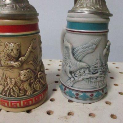 Lot 189 - Beer Steins & Mugs - Endangered Species 