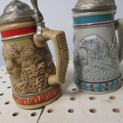 Lot 189 - Beer Steins & Mugs - Endangered Species 