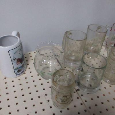 Lot 190 - Beer Glasses & Mugs - Fishing Outdoors