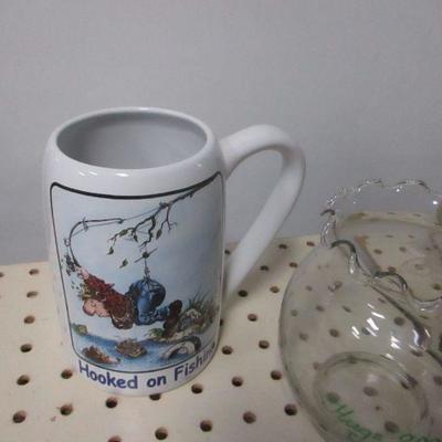 Lot 190 - Beer Glasses & Mugs - Fishing Outdoors