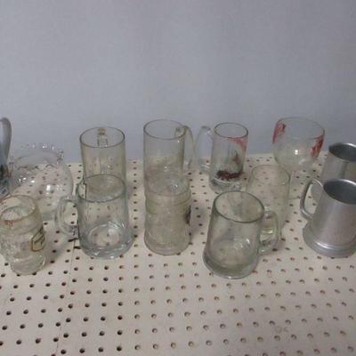 Lot 190 - Beer Glasses & Mugs - Fishing Outdoors