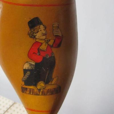 Lot 194 - Wooden Holland Clogs - Heineken Beer