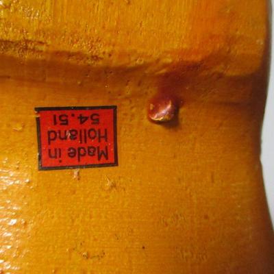 Lot 194 - Wooden Holland Clogs - Heineken Beer