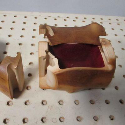 Lot 206 Wooden Jewelry Boxes