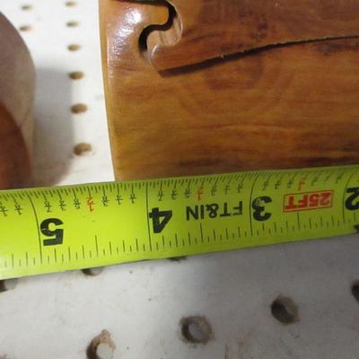 Lot 206 Wooden Jewelry Boxes