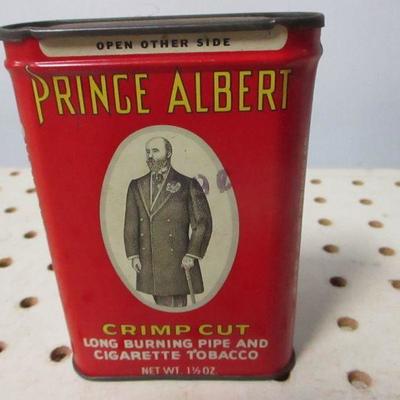 Lot 211 - Tin Collectibles - Prince Albert - Coca Cola - Shoe Shine Kit