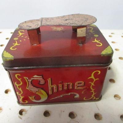 Lot 211 - Tin Collectibles - Prince Albert - Coca Cola - Shoe Shine Kit
