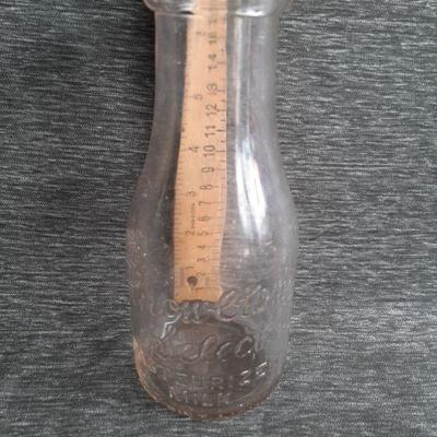 Vintage milk bottle   (LOT 33)