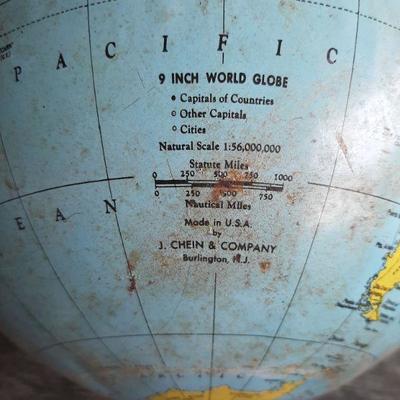 Vintage Globe     (LOT 34)