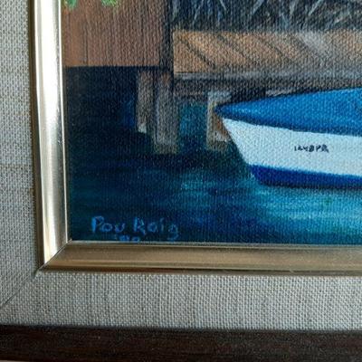 Vintage oil painting     (LOT 157)
