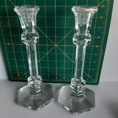 Vintage candleholders (LOT 166)