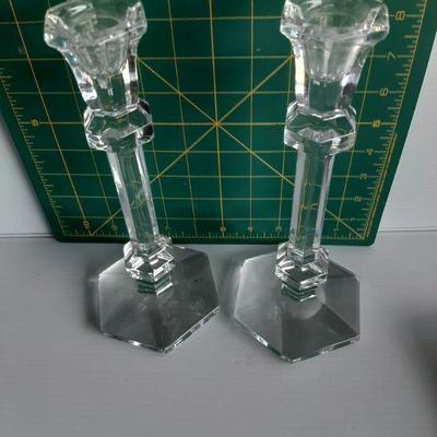 Vintage candleholders (LOT 166)