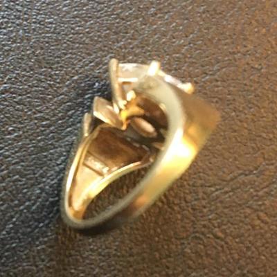 Estate Ring 4 Carat Marquis in 14k Gold