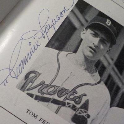 " Original 1948 World Series Braves vs Indians Program".