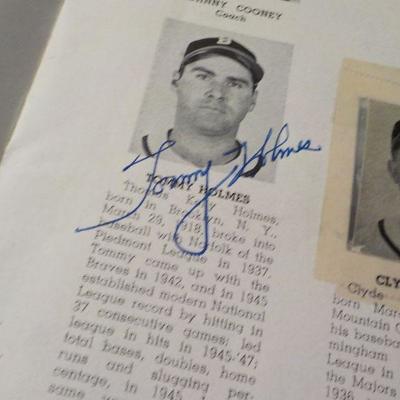 " Original 1948 World Series Braves vs Indians Program".