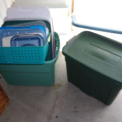 LOT 89  MORE STORAGE CONTAINERS