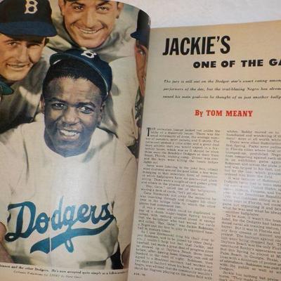 " Original 1948 issue of Sport with storys of Jackie Robinson and others." 