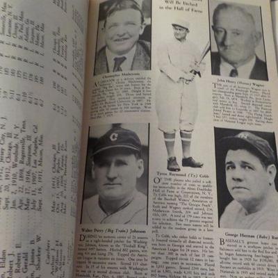 Signed " Who's Who hard cover 1936 edition and signed by Harold "Speed" Johnson".