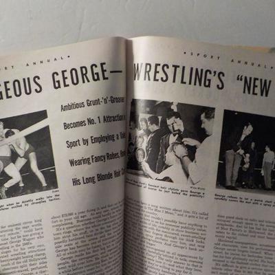 " Sport Annual 1949 with greats like Joe Louis ."
