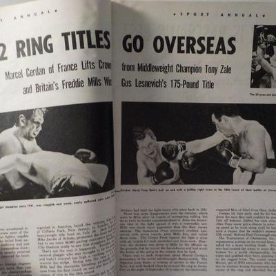 " Sport Annual 1949 with greats like Joe Louis ."