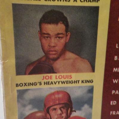 " Sport Annual 1949 with greats like Joe Louis ."