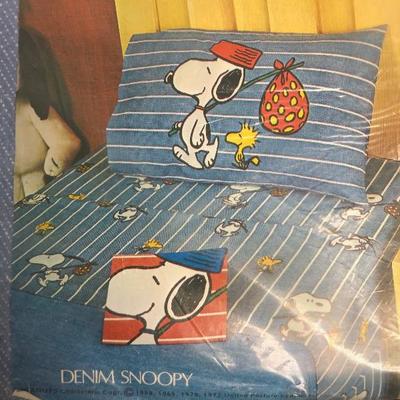 #15 1971 united feature syndicate peanuts twin flat sheet