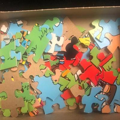 #24 1965 united feature syndicate - peanuts puzzle