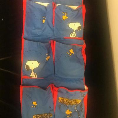 #26 1965 united feature syndicate Snoopy shoe bag