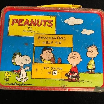 #28 1973 united feature syndicate thermos lunch pail