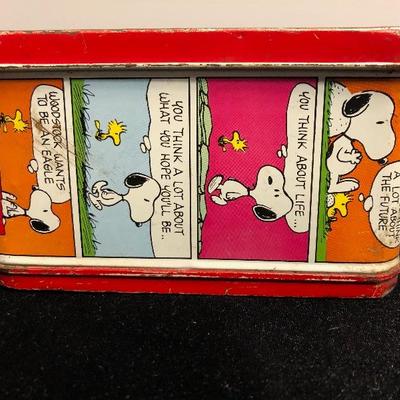 #28 1973 united feature syndicate thermos lunch pail