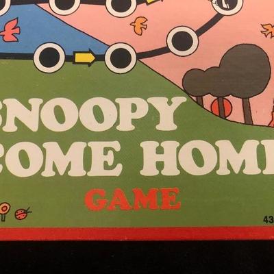 #58 Board for Snoopy come home game