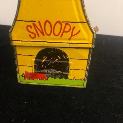 #74 Have lunch with snoopy thermos lunchbox