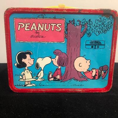 #78 Peanuts thermos lunch box