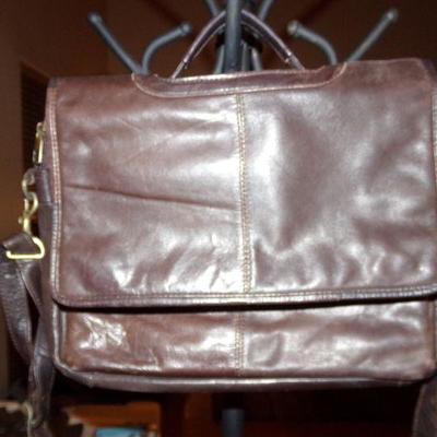 LOT 12  TWO LEATHER LAPTOP/BRIEFCASES