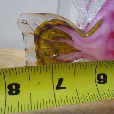Lot 215 - Art Glass - Fish Colorful