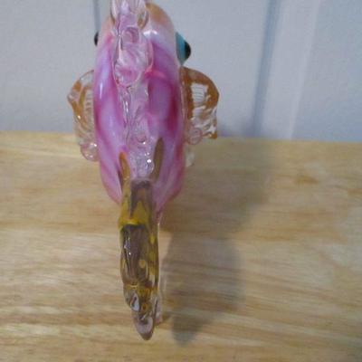 Lot 215 - Art Glass - Fish Colorful