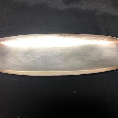 Long Silverplate Trinket Plate by Gorham