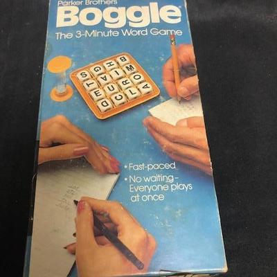 Boggle Word Game