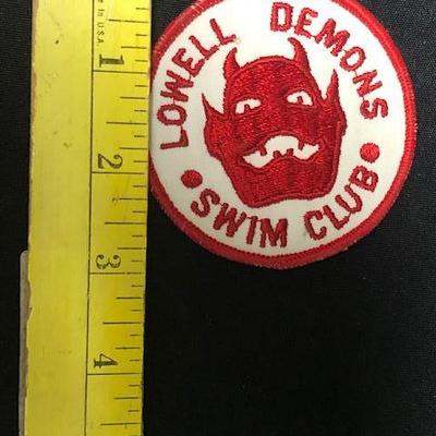 Lowell Demons Swim Club Patch