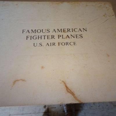 1971 Famous American Fighter Planes U.S. Air Force, David C. Cook