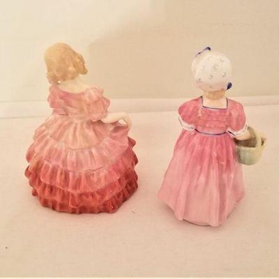 Lot #301  Pair of Royal Doulton Figurines - Smaller size