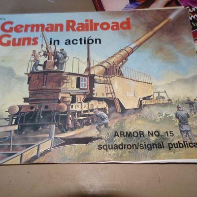 German Railroad Guns in Action Armor No. 15 Squadron Signal Publications