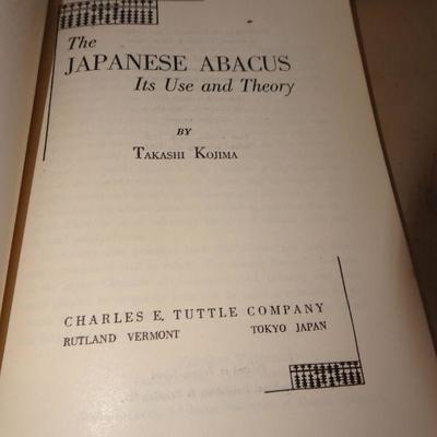 The Japanese Abacus it use and Theory by Takashi Kojima
