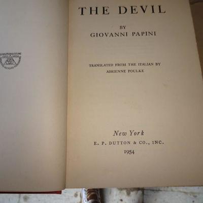 1954 The Devil by Giovanni Papini 