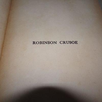 1925 Robinson Crusoe by The John C. Winston Co.  