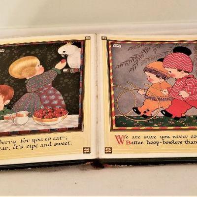 Lot #310  Somebody's Darling - Raphael Tuck illustrator - SUPER RARE antique Children's Board book